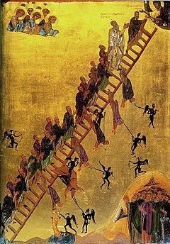240px The Ladder of Divine Ascent Monastery of St Catherine Sinai 12th century